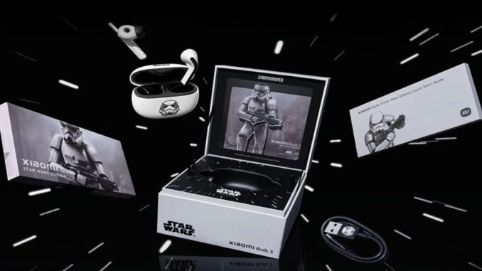 Xiaomi Buds 3 Star Wars Edition TWS Earbuds Launched With Theme-Based Custom Sound Notifications: Details